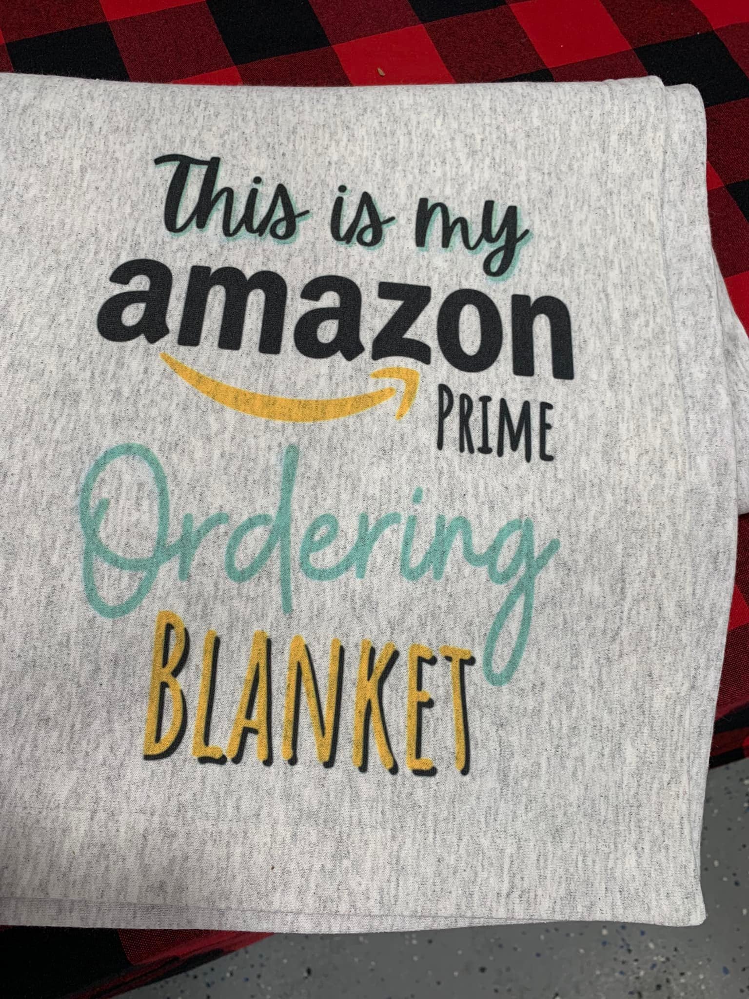 Amazon Ordering Blanket