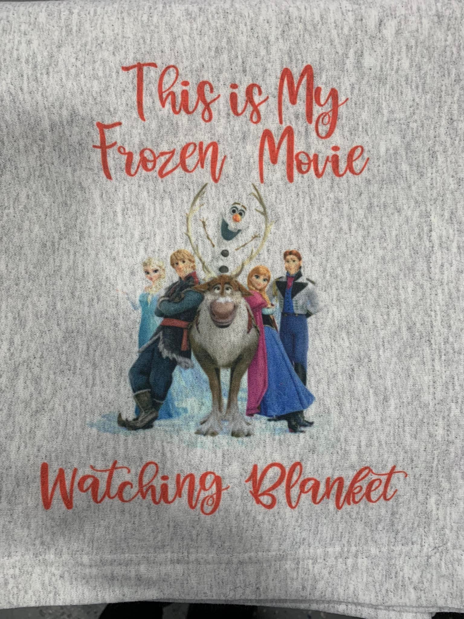 Frozen Watching Blanket