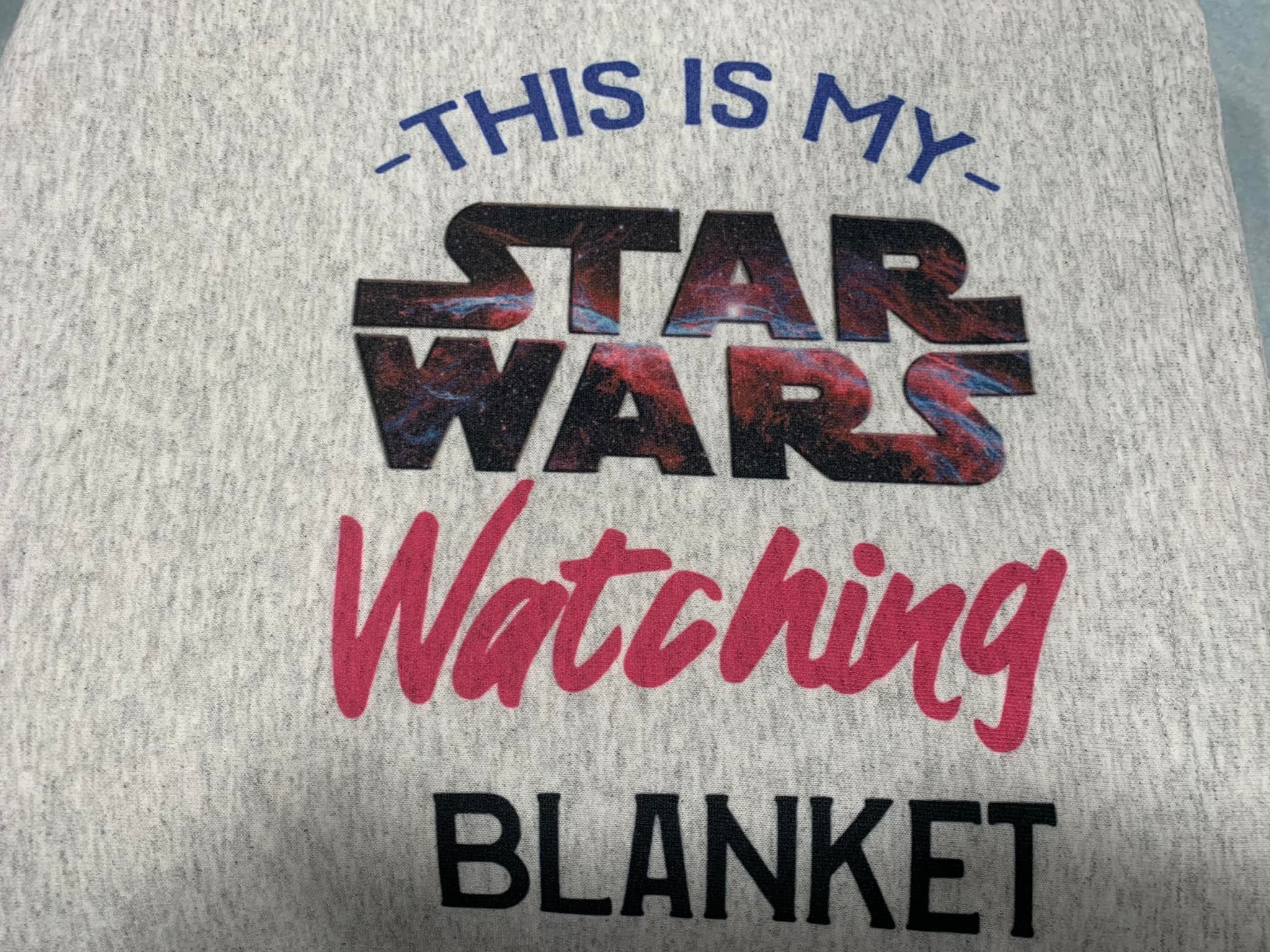 Star Wars Watching Blanket