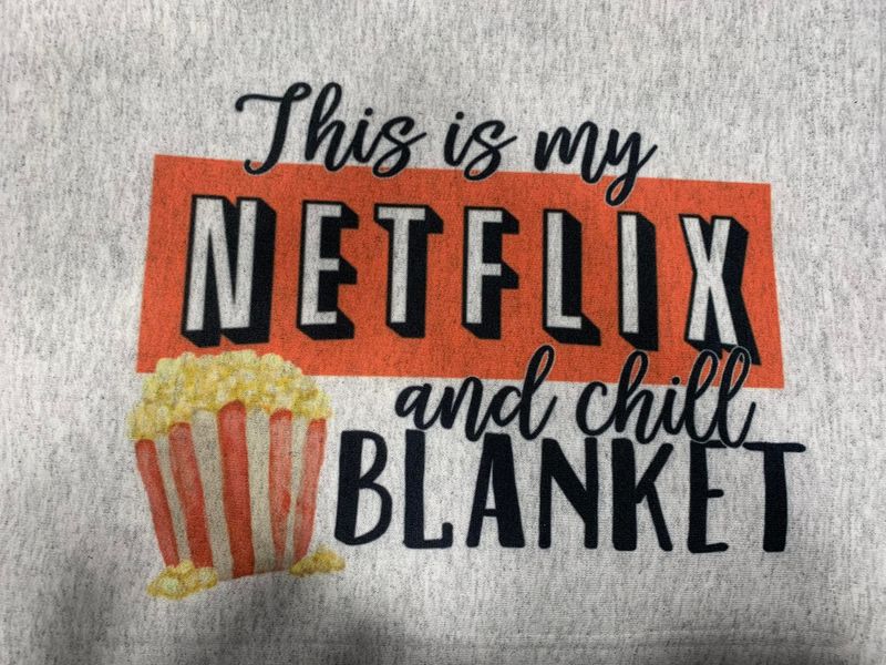 NetFlix Watching Blanket