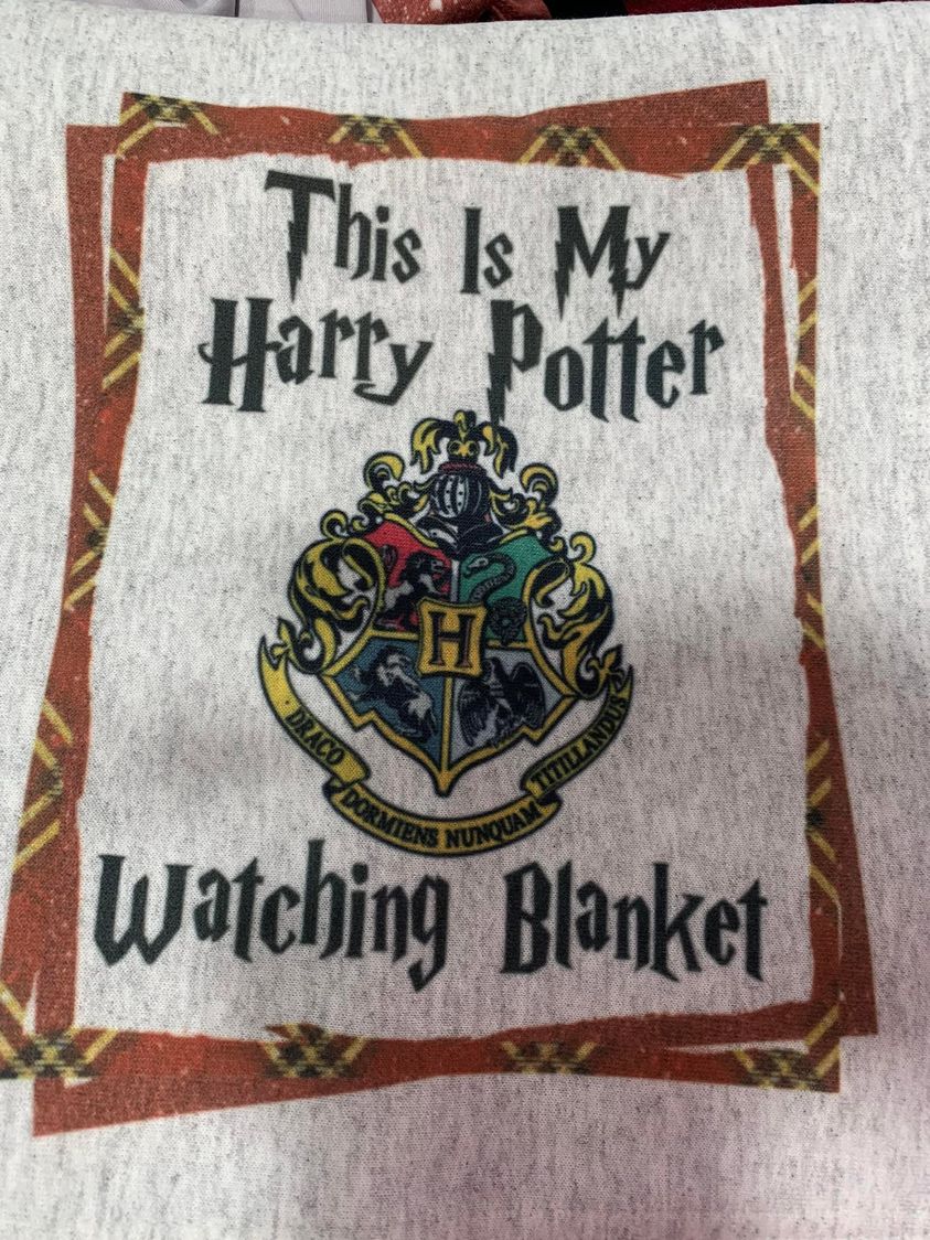 Harry Potter Watching Blanket