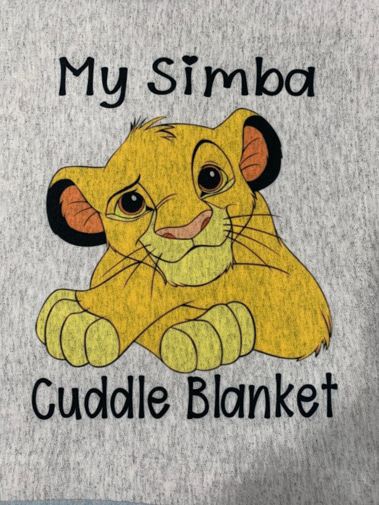 Simba Cuddling Blanket