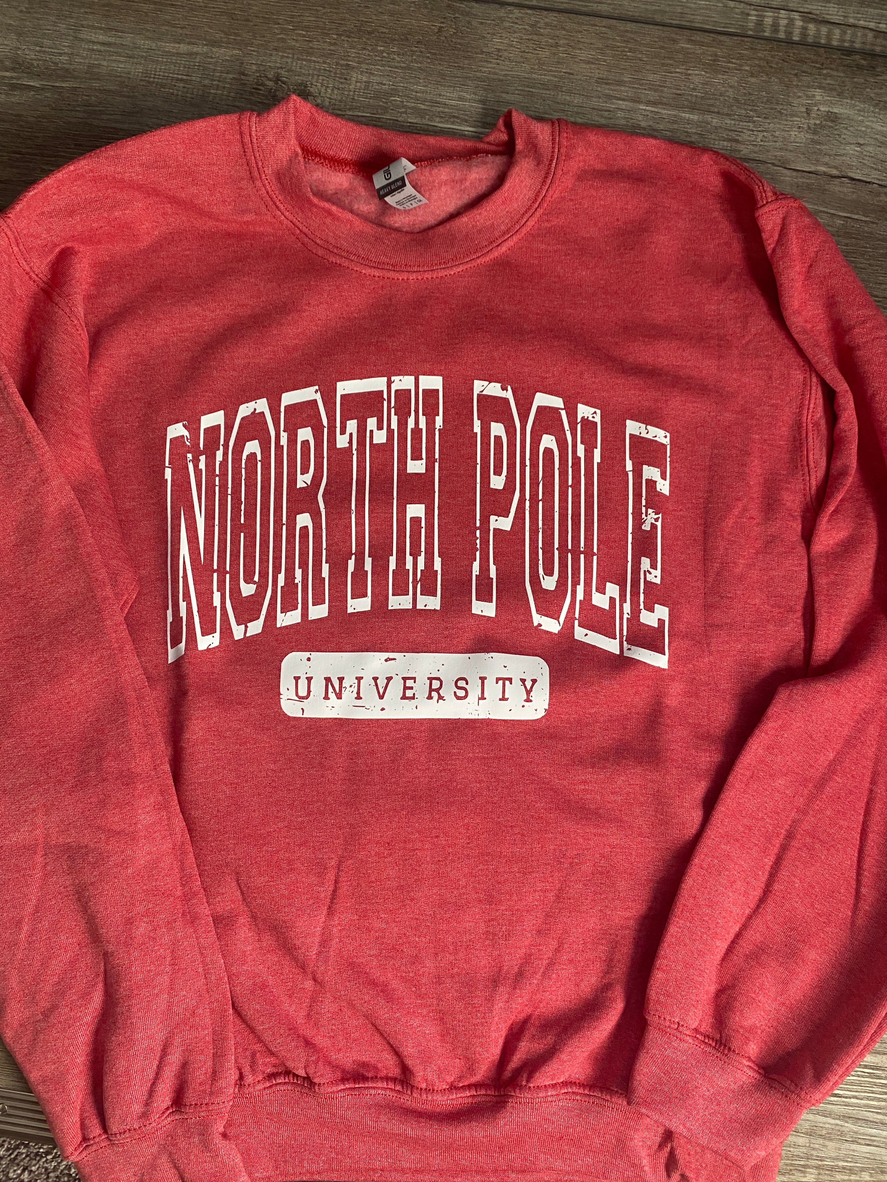 North Pole University Crewneck Sweatshirt