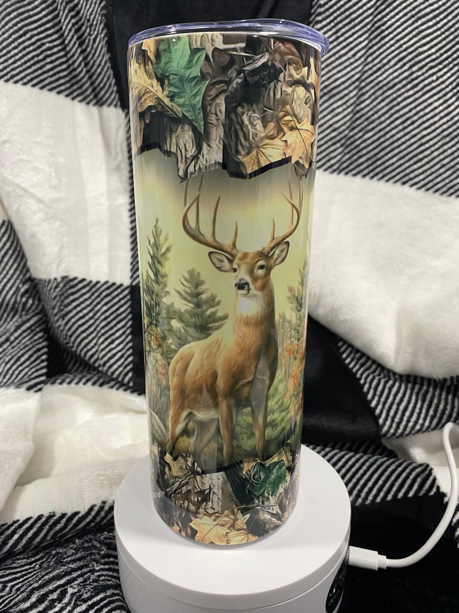 20 oz Deer in Woods Tumbler