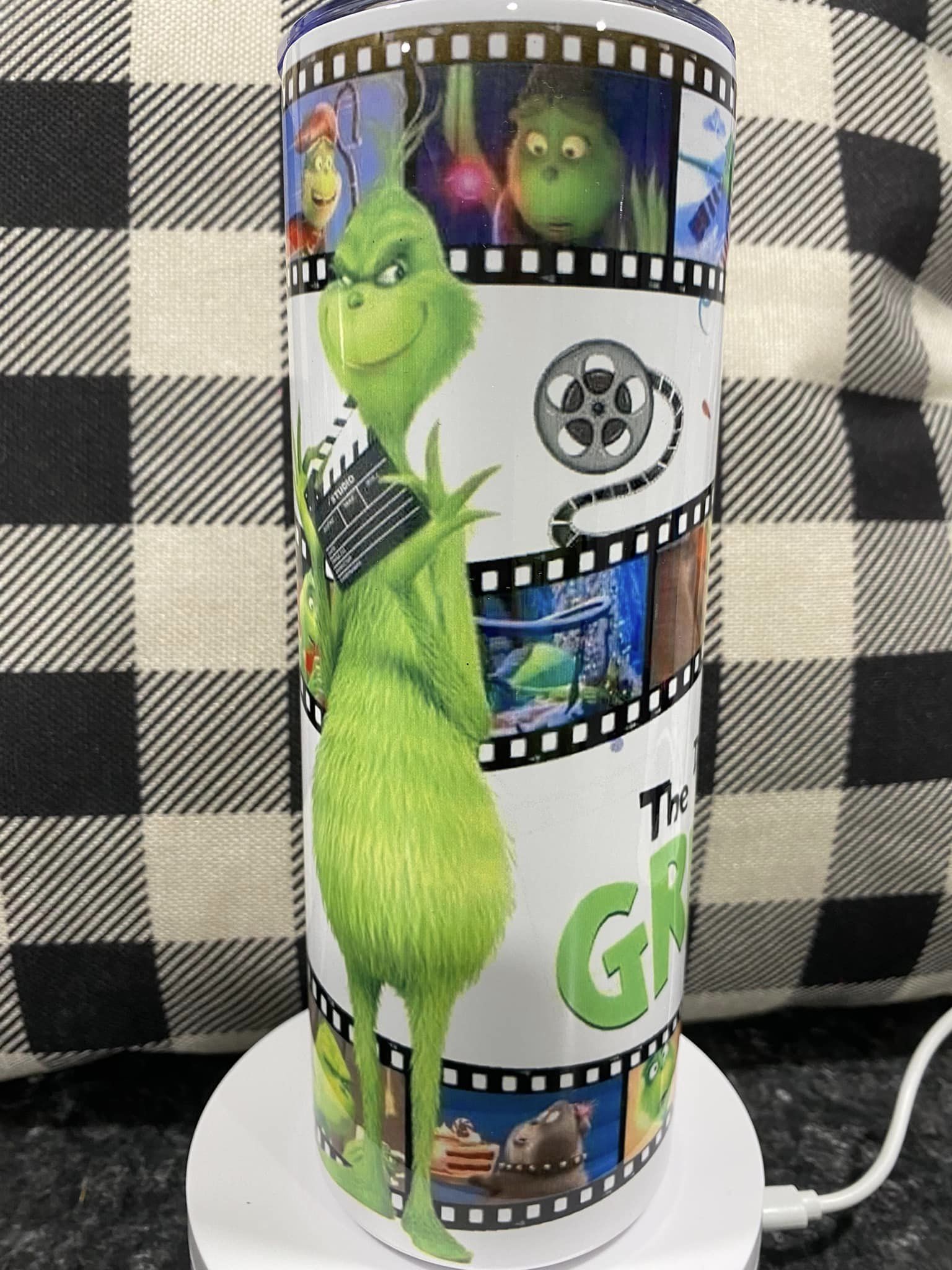 20 oz Grinch Movie Tumbler