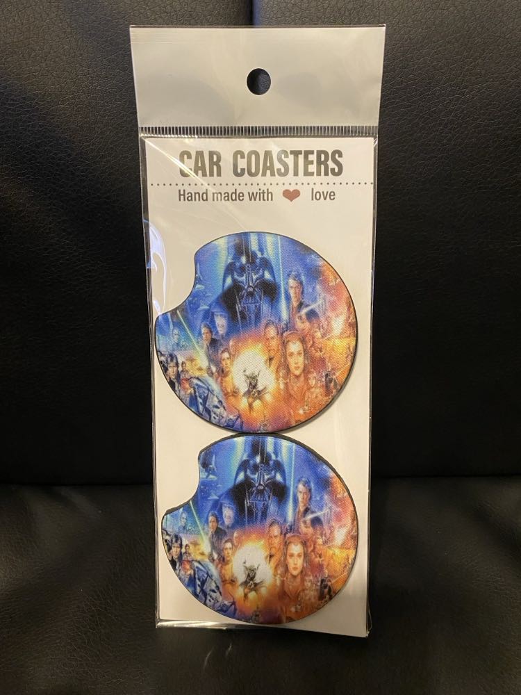 Star Wars-Car coasters-set of 2