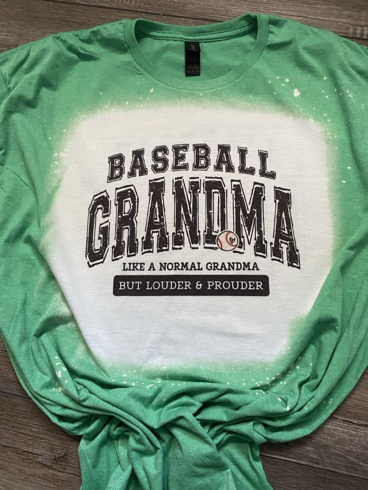 Baseball Grandma T-shirt