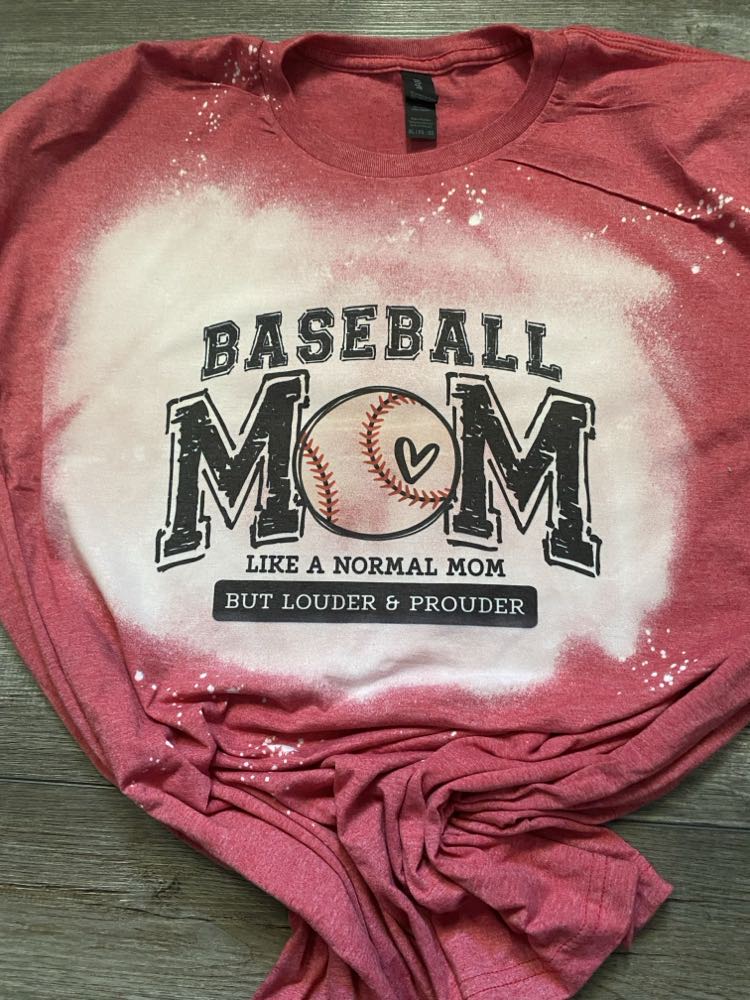 Baseball MOM T-shirt