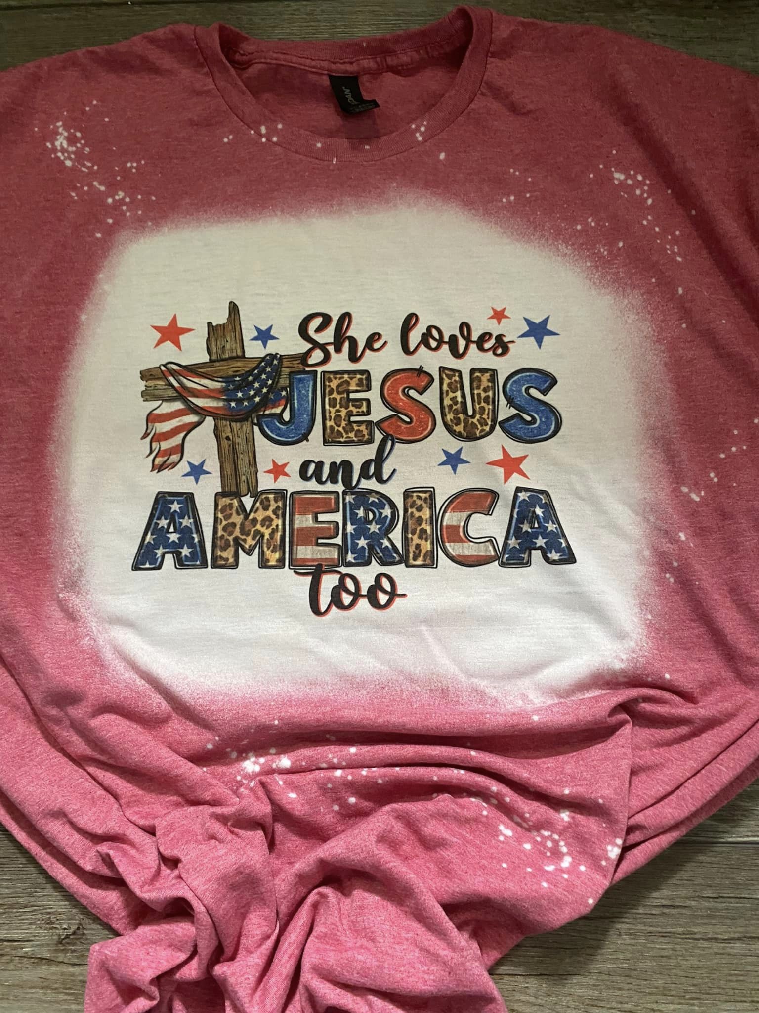 She loves Jesus & America too T-shirt