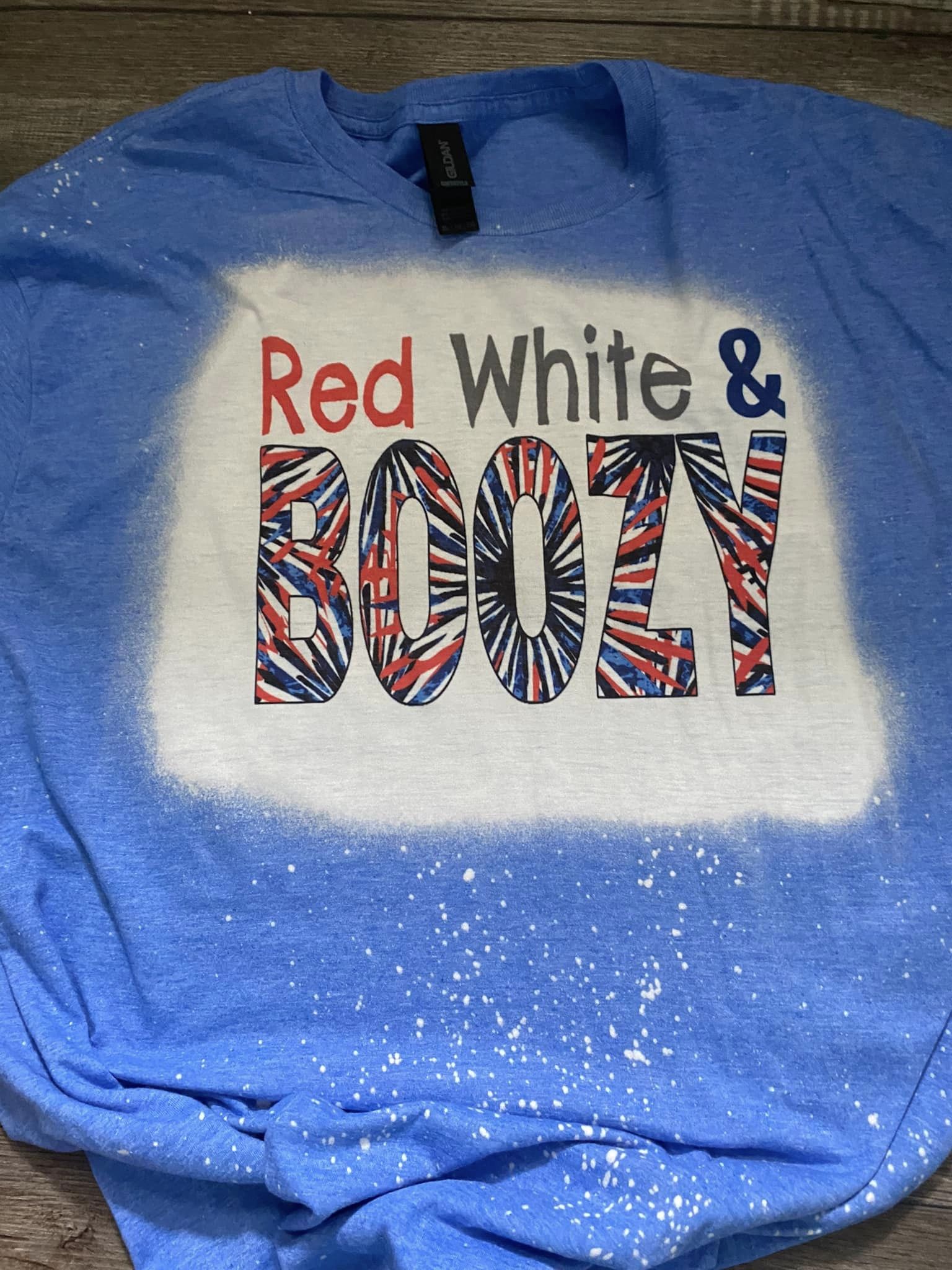 Red White & Boozy T-shirt