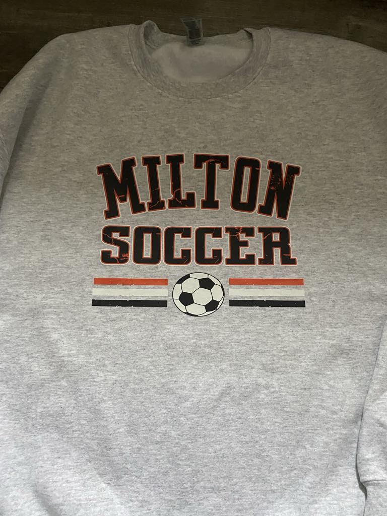 Milton Soccer Crewneck Sweatshirt