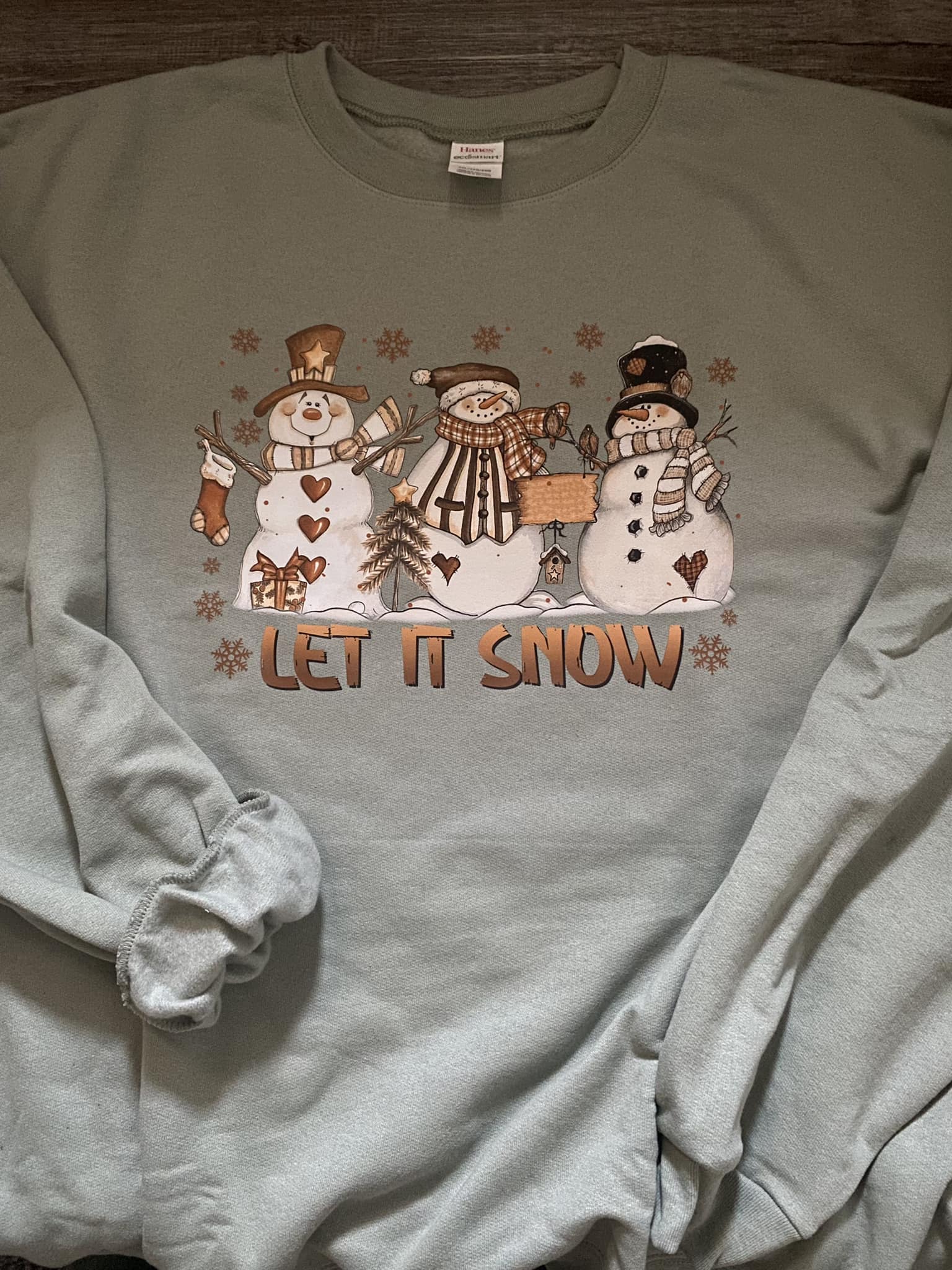 Snowman Trio Sweatshirt