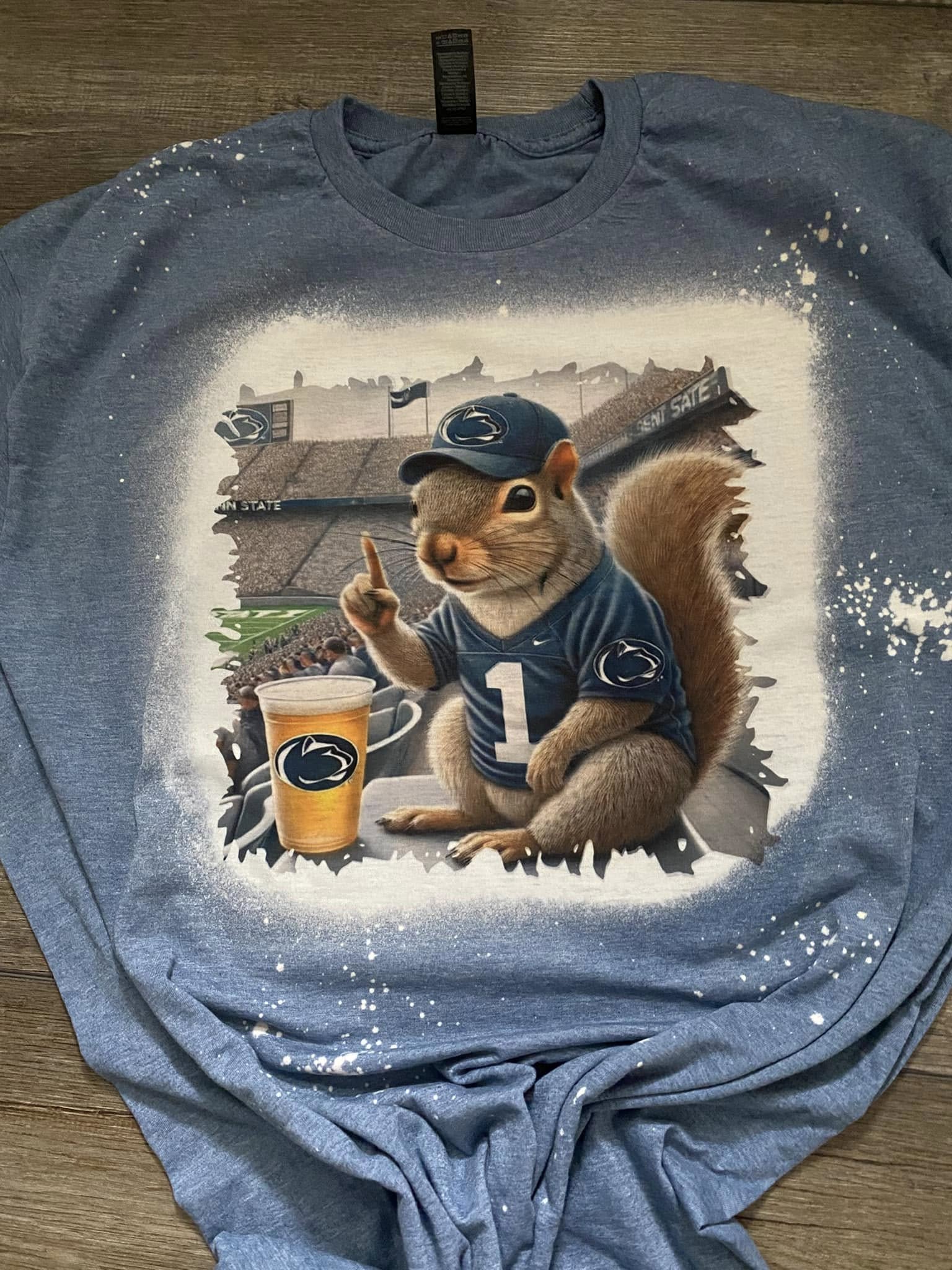 Sneezy the Penn State Squirrel Tshirt