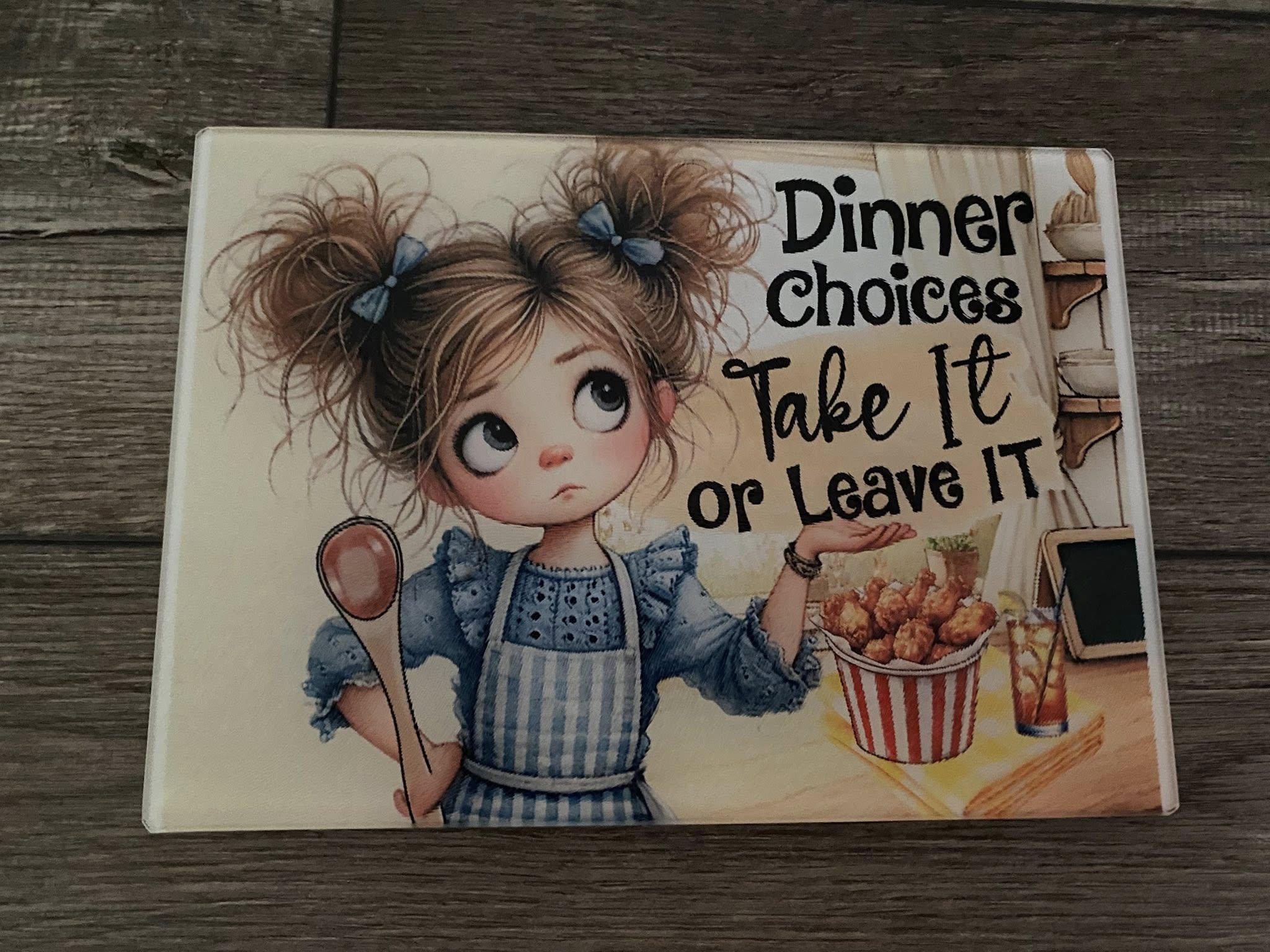 Take It or Leave It Cutting Board