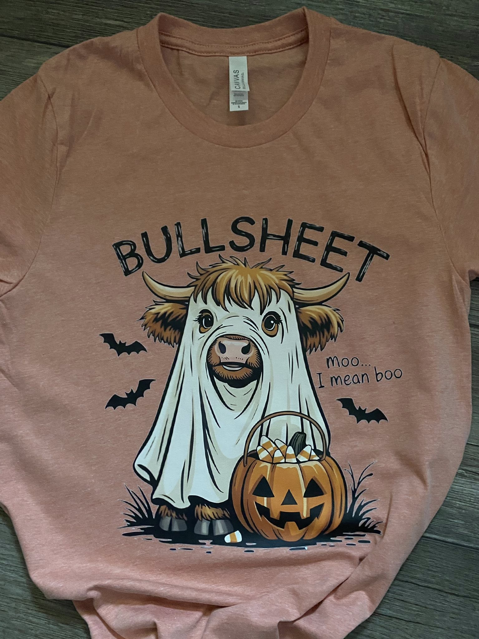 Bullsheet Highland Cow T-shirt