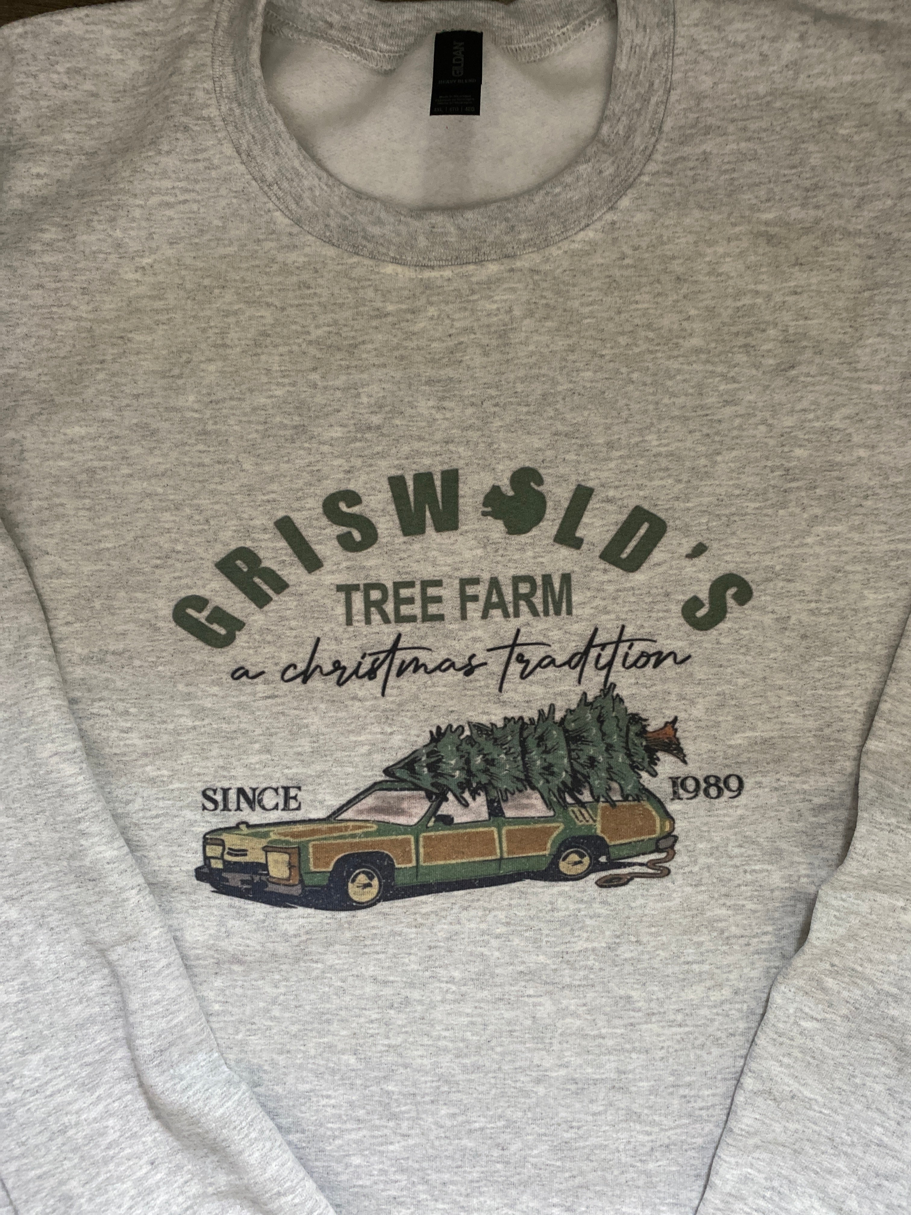 The Griswald Tree Farm Crewneck Sweatshirt
