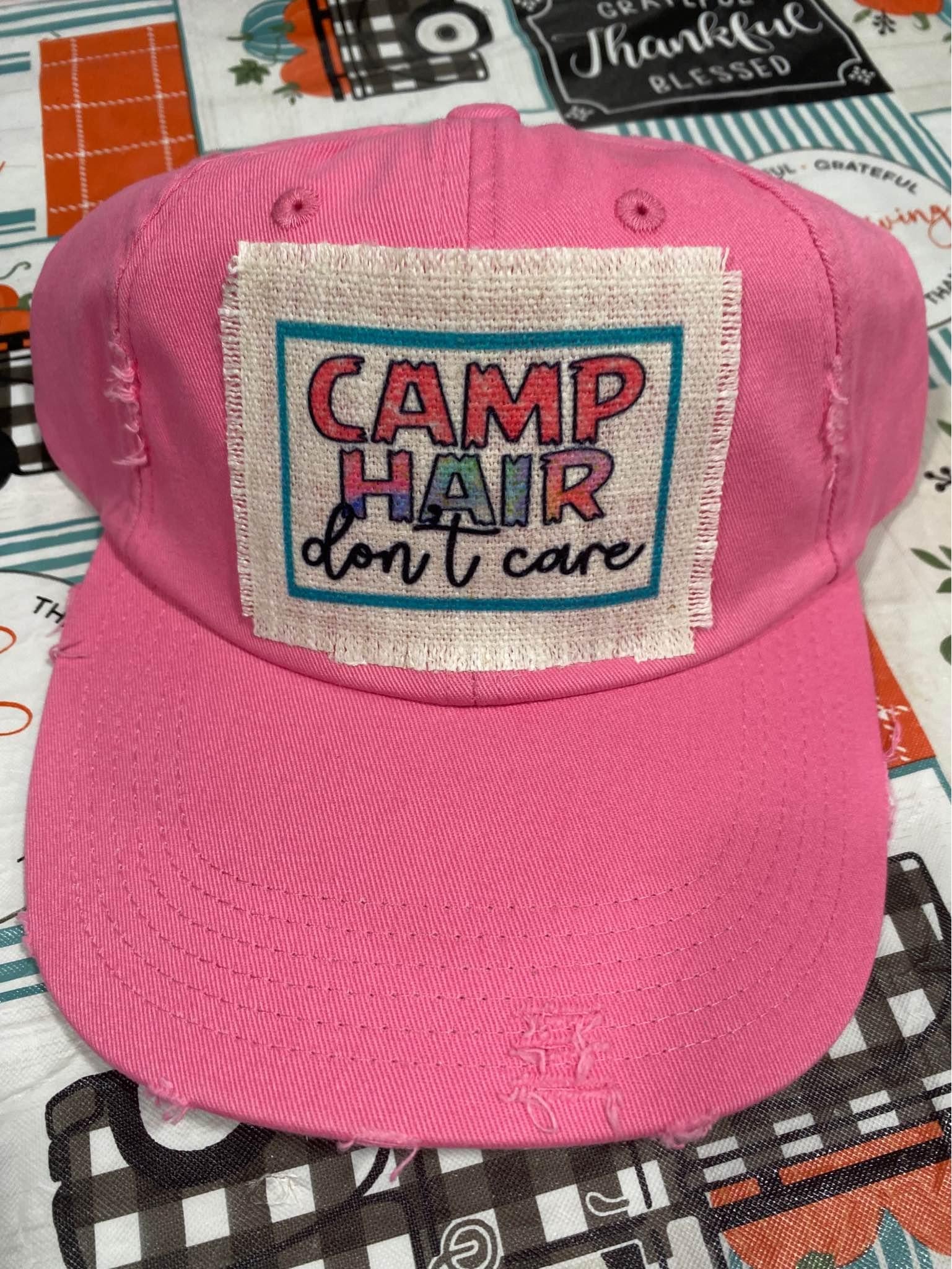 Camp Hair-Pink Hat