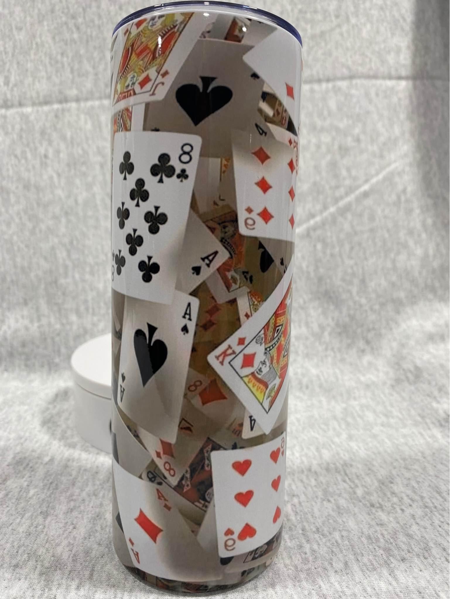 20 OZ Card Shuffling Tumbler