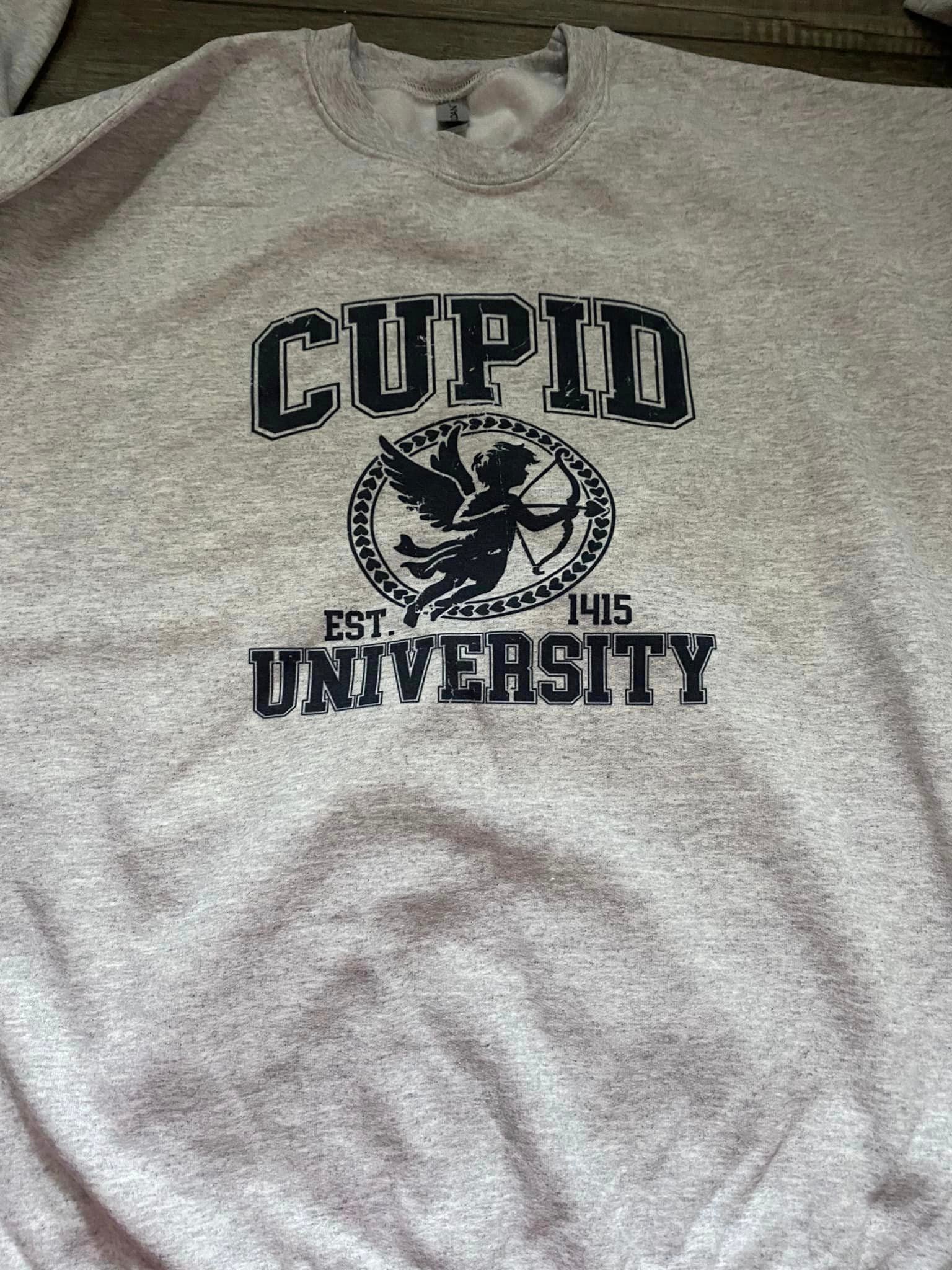 Cupid University Crewneck Sweatshirt