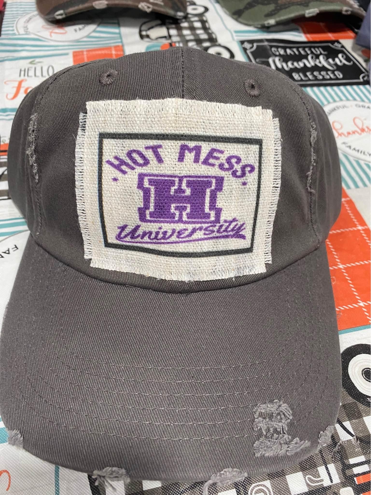 Hot Mess University  Hat