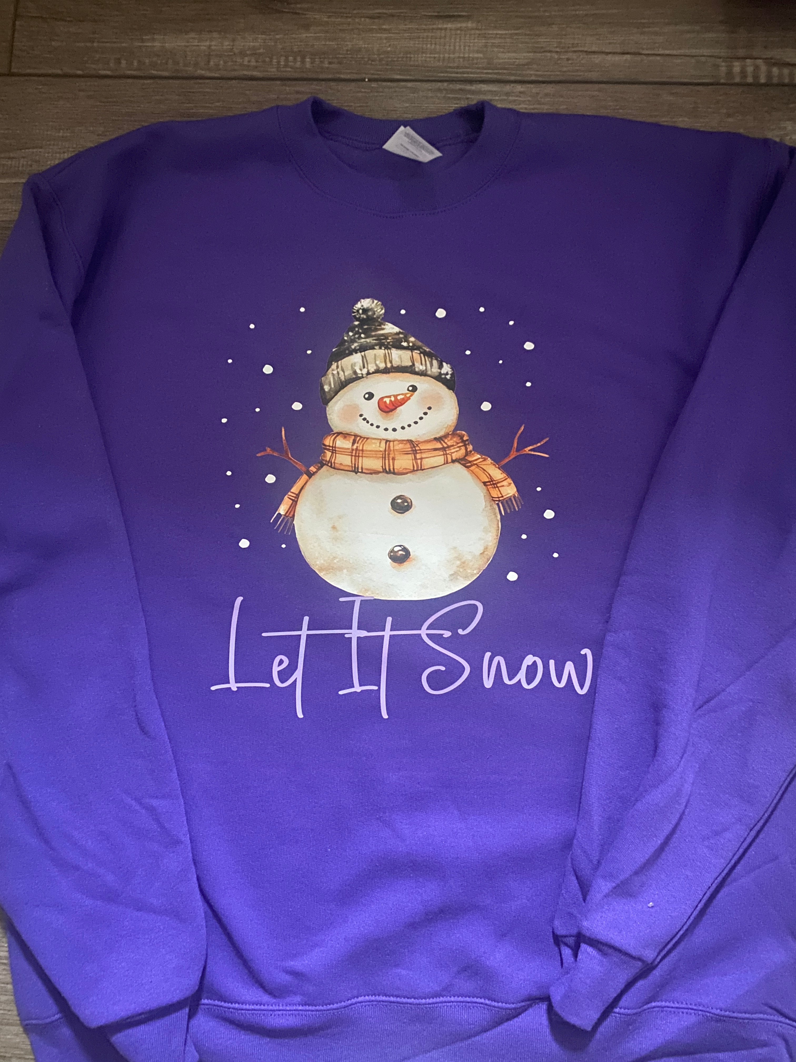 Let It Snow Crewneck Sweatshirt