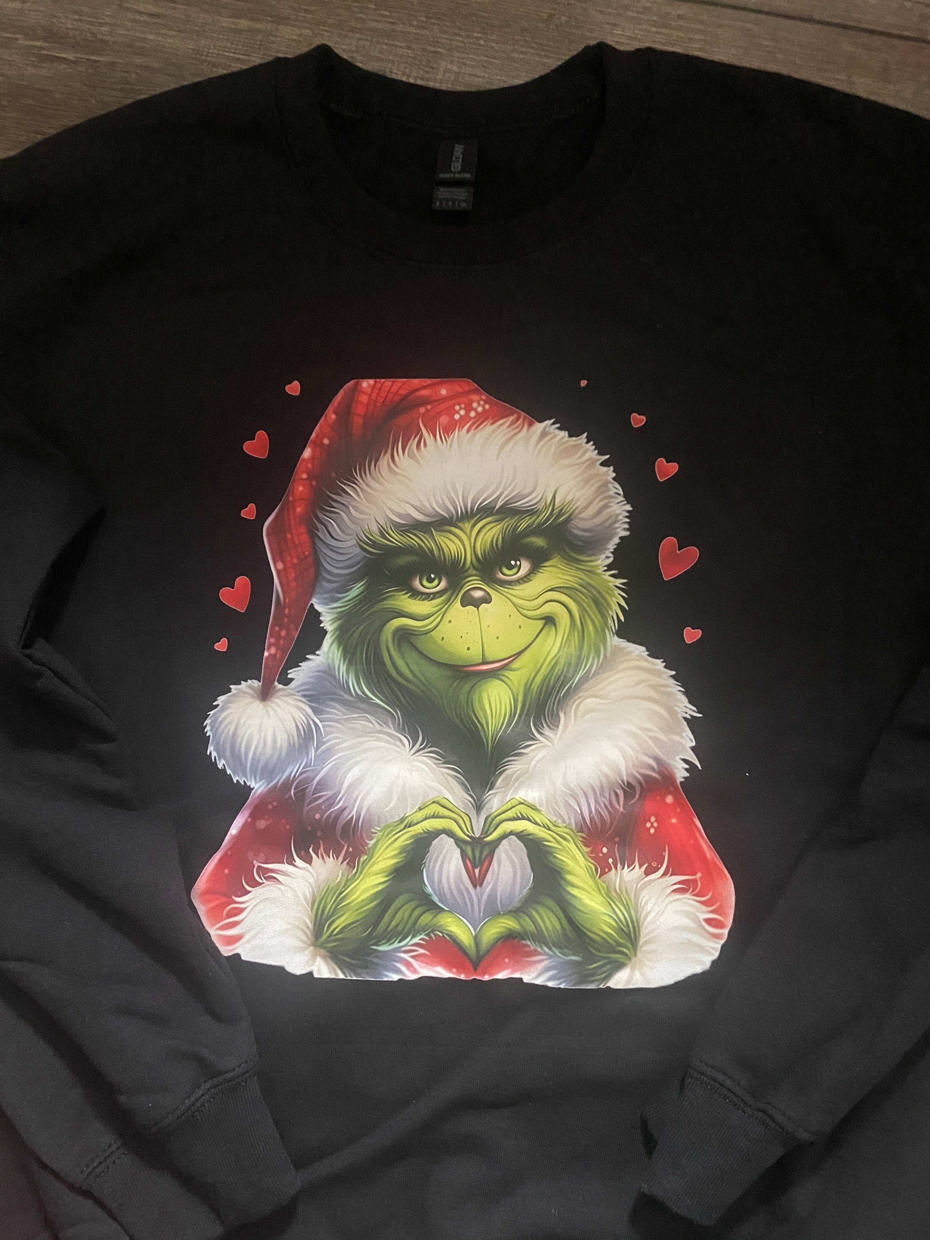 The Grinch Heart Sweatshirt