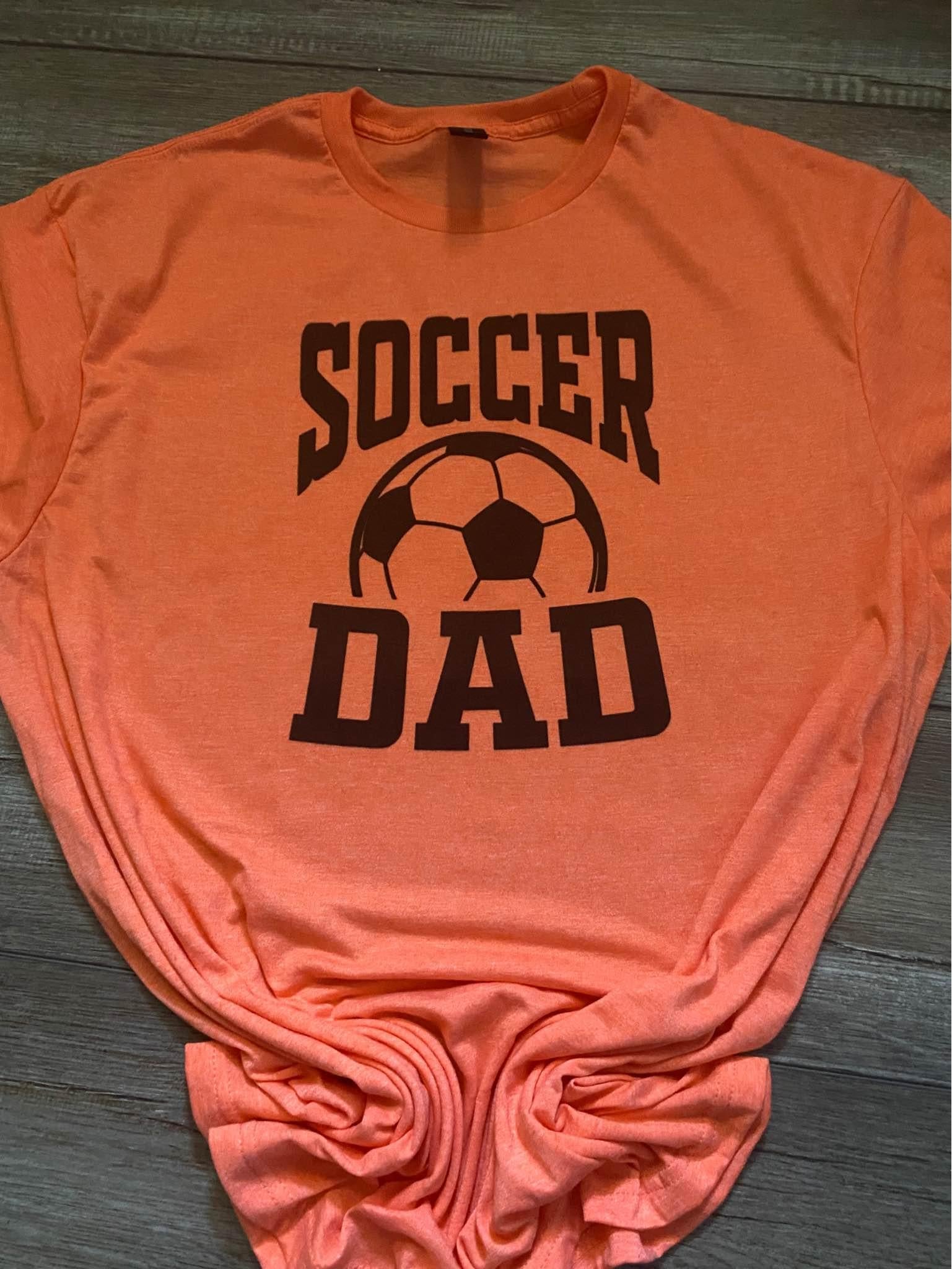 Soccer Dad -All Black design T-Shirt