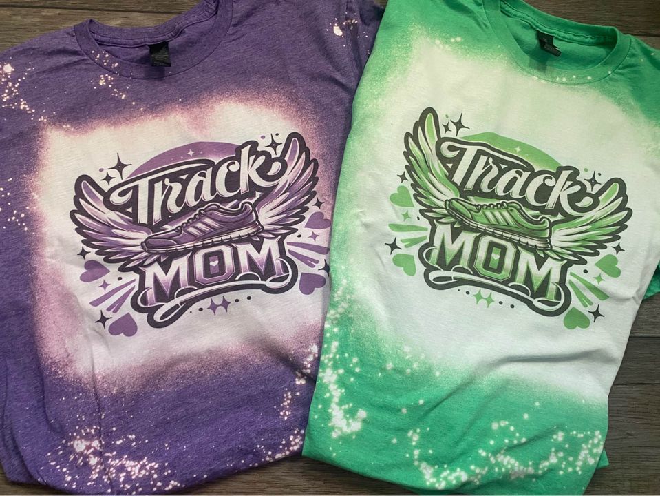 TRACK MOM  airbrush look T-shirt