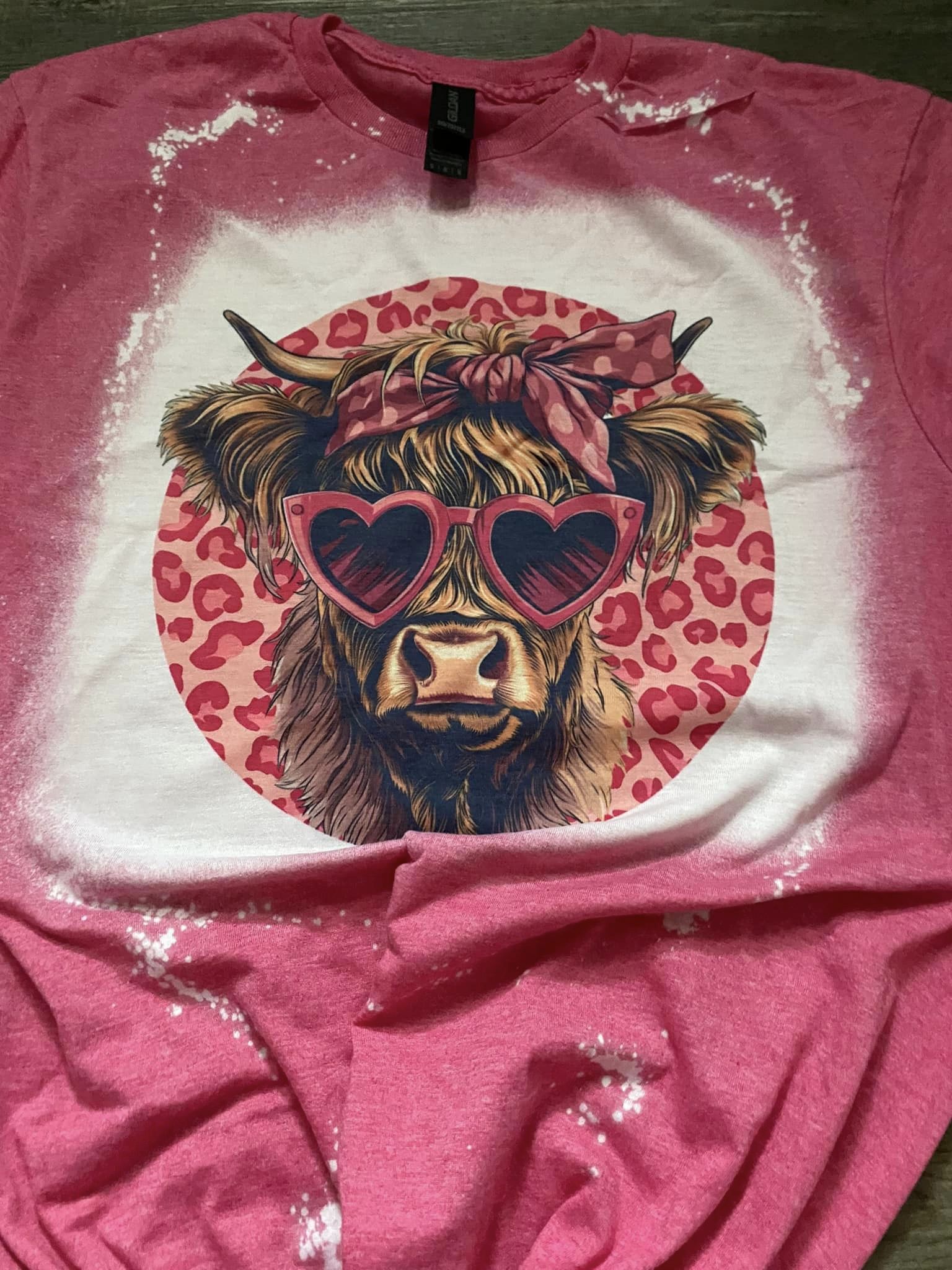 Highland Cow Valentine Shirt