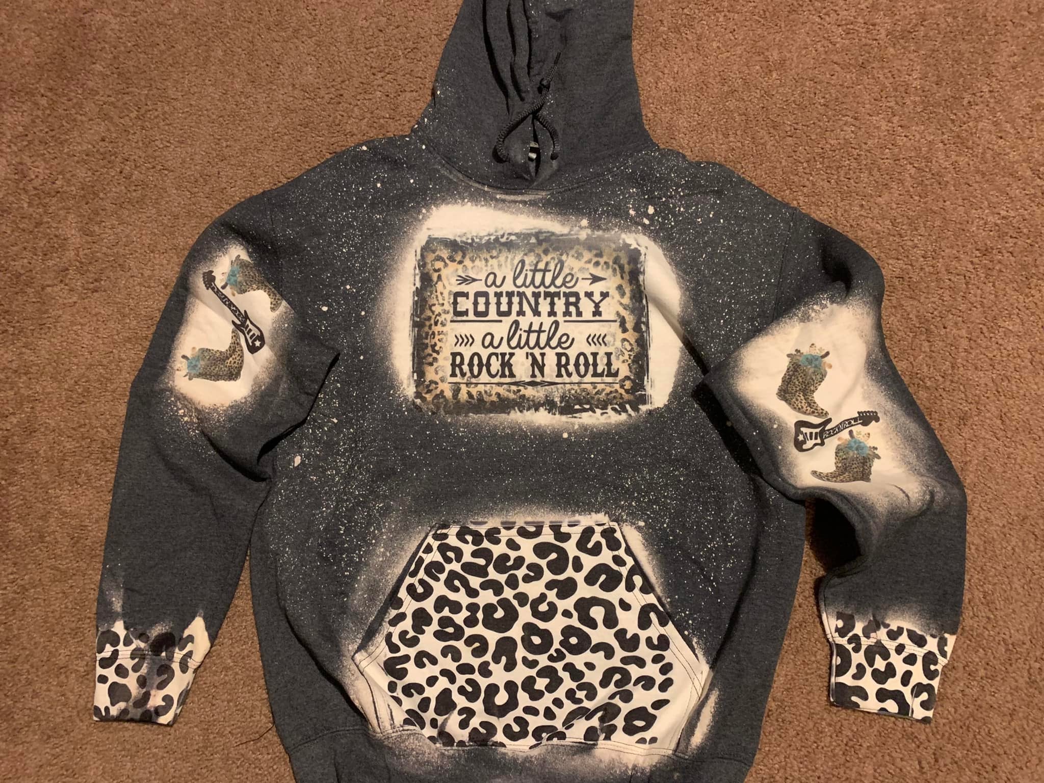 Country & Rock & Roll  Hoodie