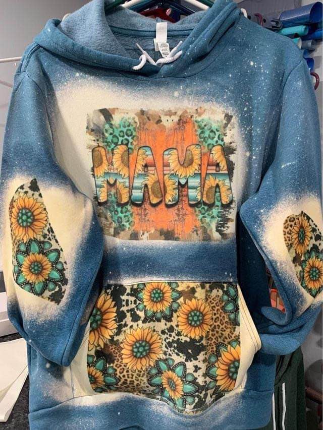 Mama Western Theme Hoodie