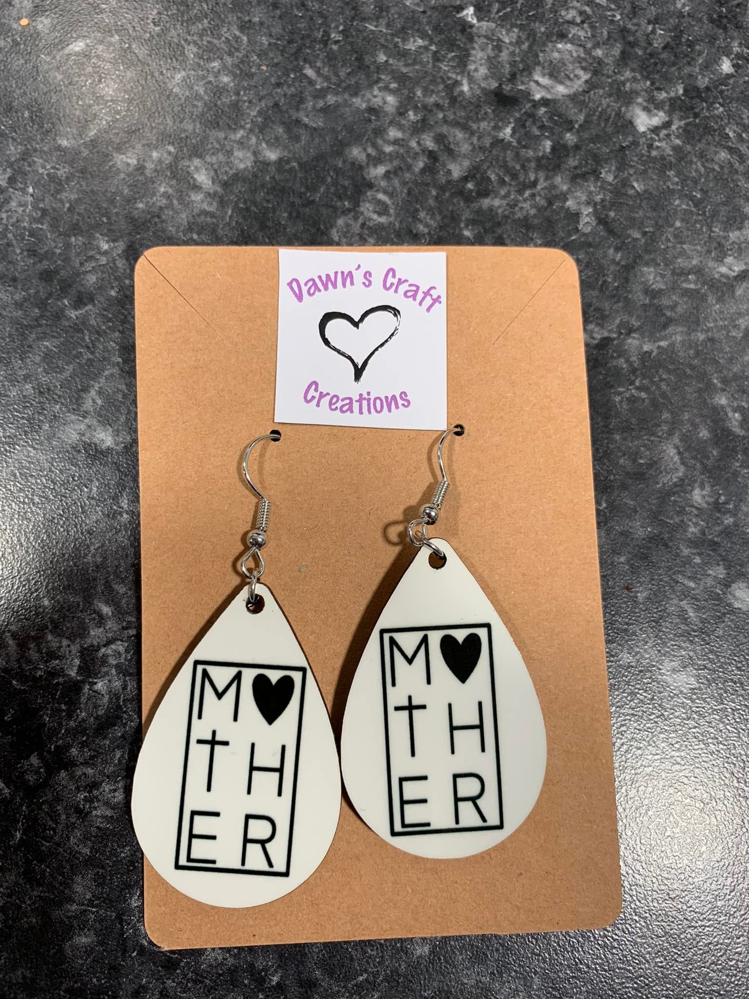 MOTHER Tear Drop Earrings