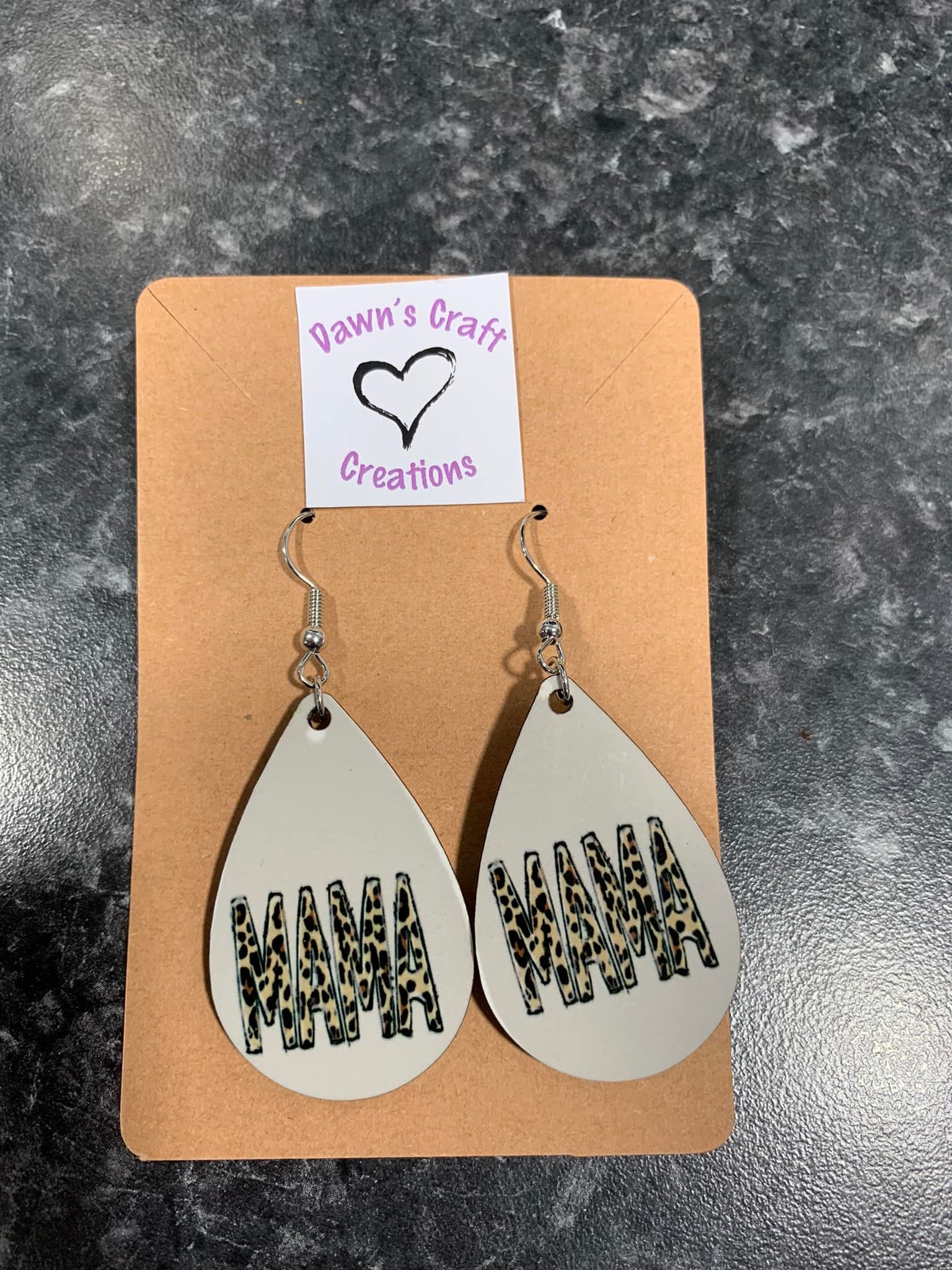 MAMA Tear Drop Earrings