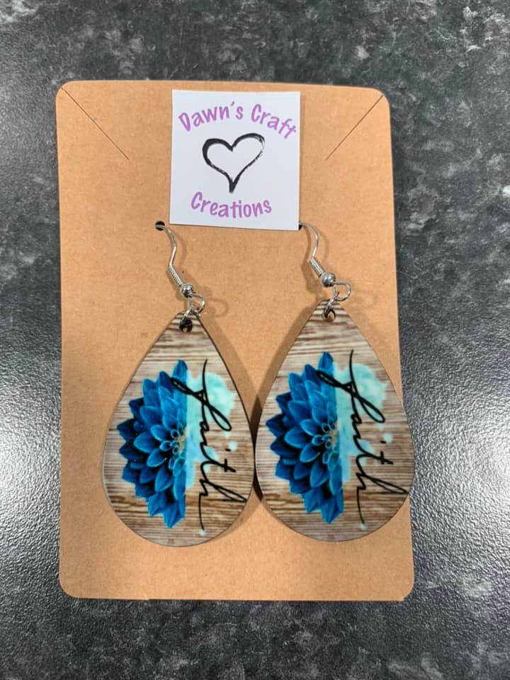 Faith Teardrop Earrings