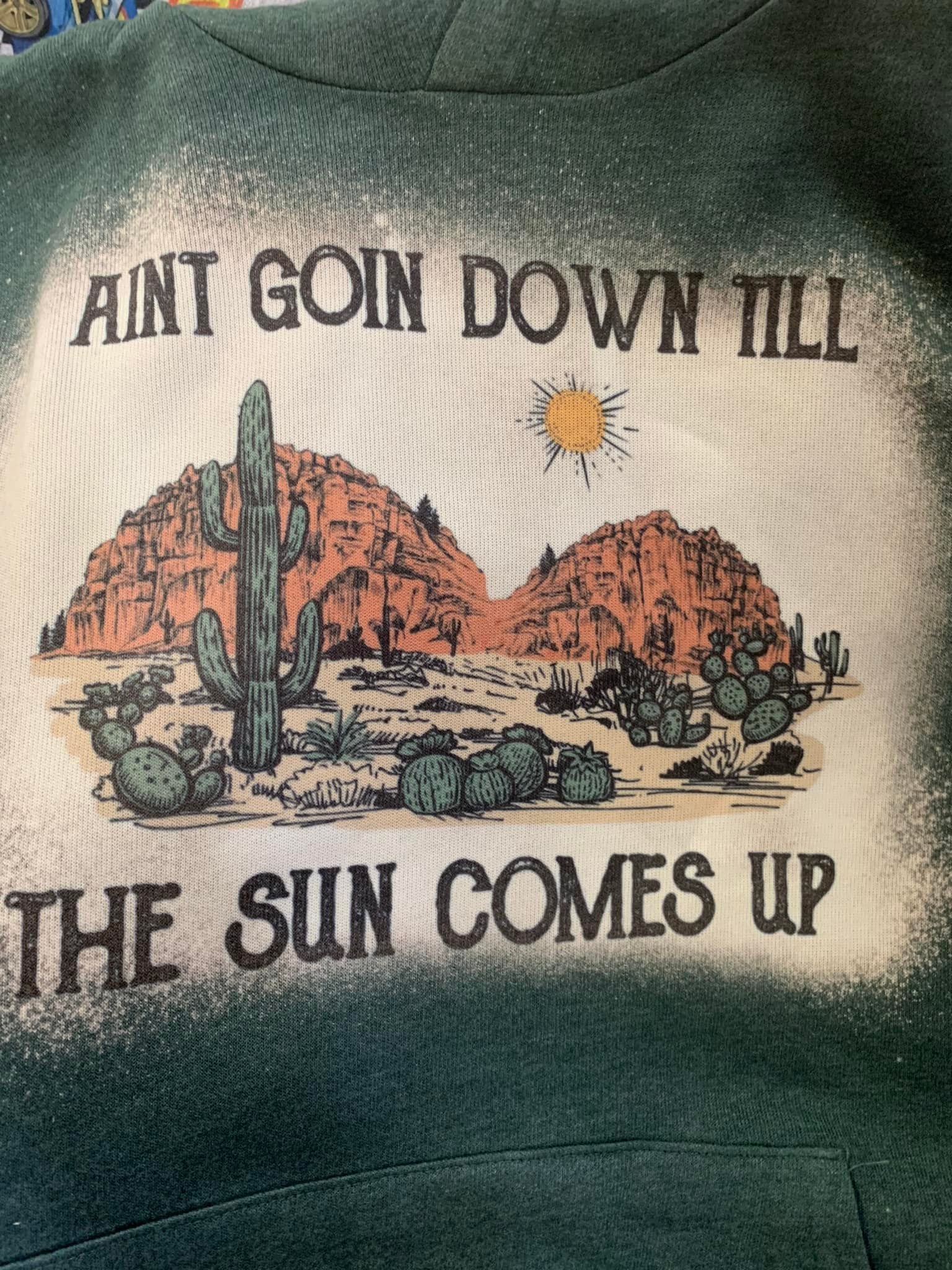 Ain't Going Down Hoodie